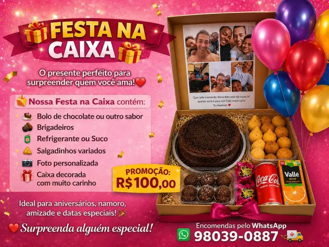 Festa na caixa 