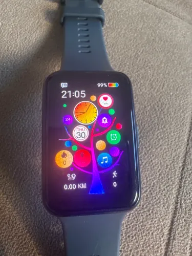 Smartwatch com leitura WhatsApp/Redes Sociais/Saúde/Esportes