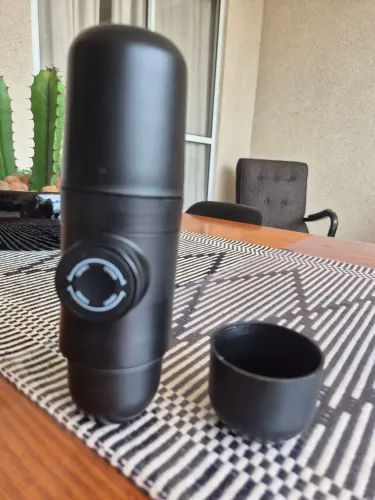 Cafeteira expresso manual portatil