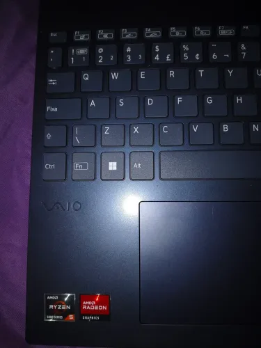 notebook vaio fe 16 amd® ryzen 5-5625u windows 11 home 12gb 512gb ssd 16