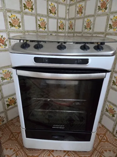 Fogão Brastemp Unique Grill 4 bocas