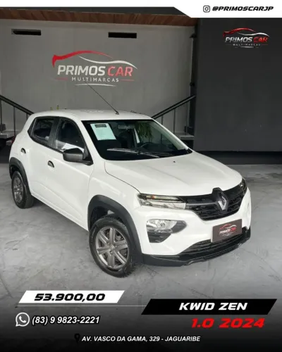 Renault Kwid Zen 1.0 Flex 12V 5P Mec. 2024