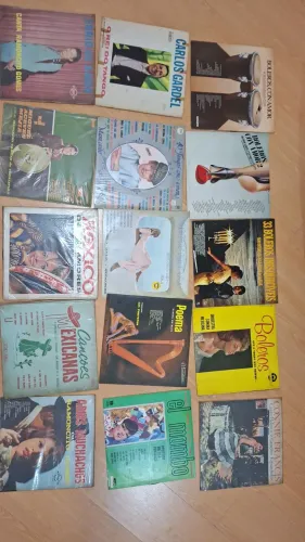 Coleção 15 LPS Boleros e Tango