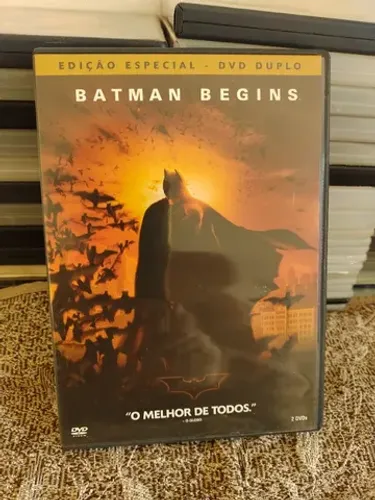 Dvd filme : Batman Begins em bom estado de conservação.