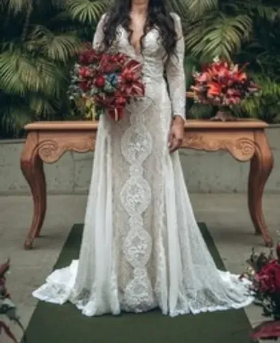 Vestido de Noiva inspirado no Modelo Inca da Grace Loves Lace<br>