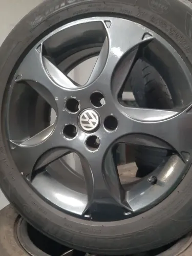 Roda aro 16 golf sportline grafite Volkswagen 5x100 originais