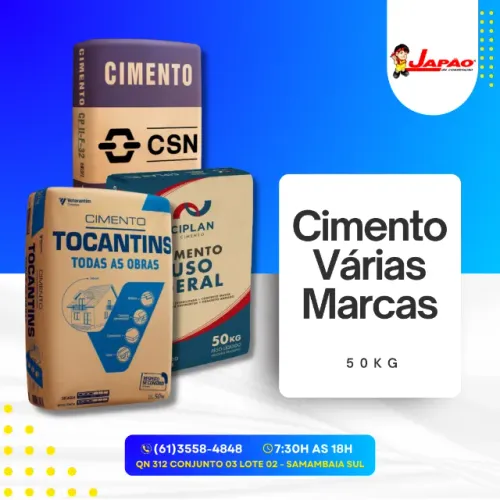Cimento Várias Marcas em Promoção Faça Seu Orçamento no Whatsapp