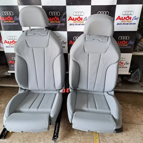 Jogo de Bancos Audi A4 2022, Cor Cinza Claro. Loja física em Goiânia 
