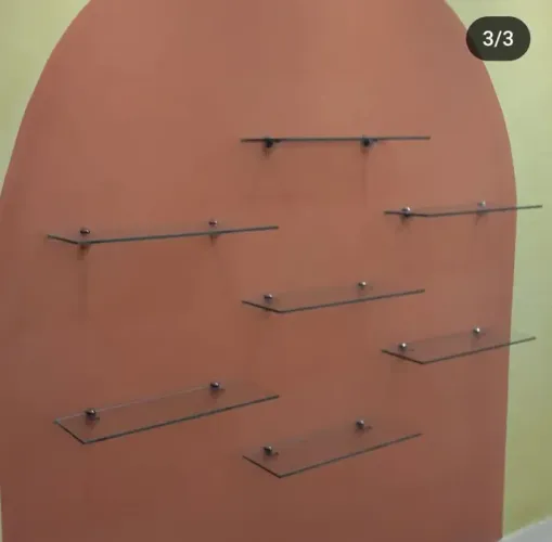 PRATELEIRAS DE VIDRO SOB MEDIDA