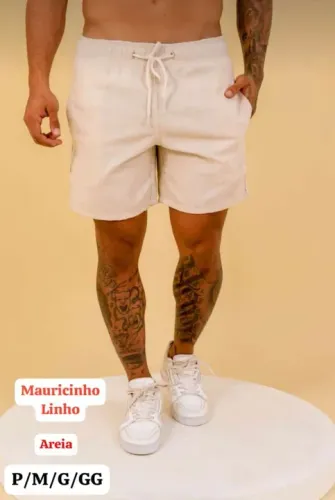 Short Linho 