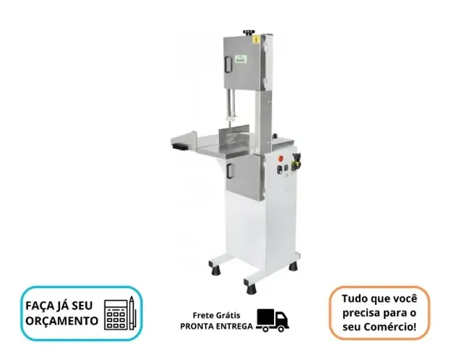 Serra Fita de Mesa Inox Nova 0,5 CV