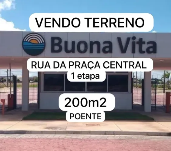 VENDO TERRENO CONDOMÍNIO BUONA VITA 200m2