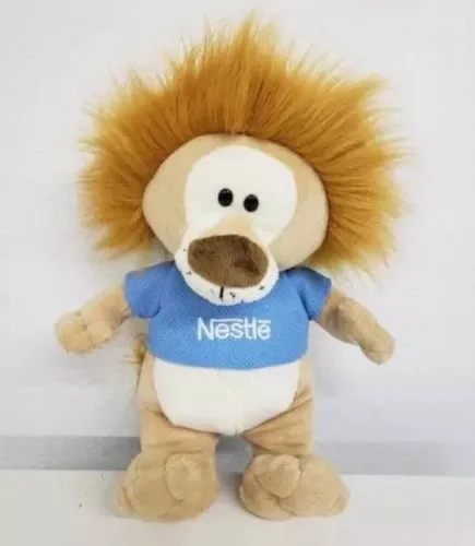 Leão de Pelúcia Nestlé - Brinquedo Infantil