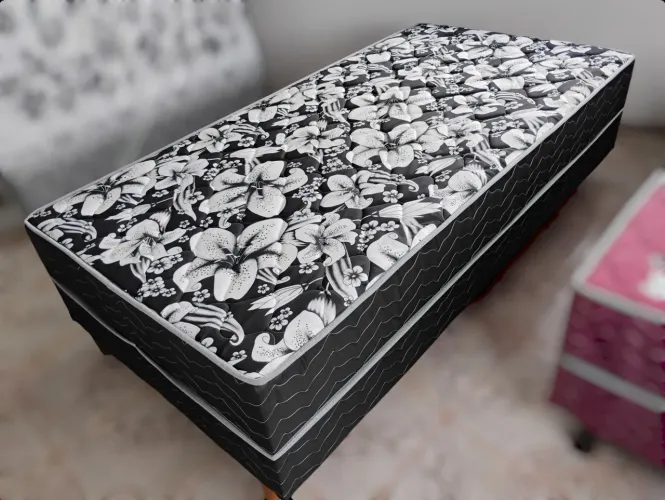 Cama Solteirão Unibox de Espuma D28 