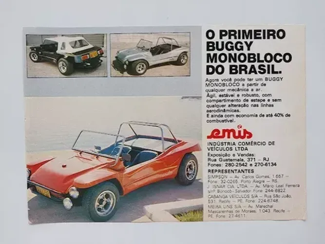 Buggy Emis - Propagandas de Revista (escolha a sua)