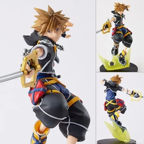 Figura Sora Kingdom Hearts II - FORM-ISM (Square Enix Original, Lacrada e Rara)
