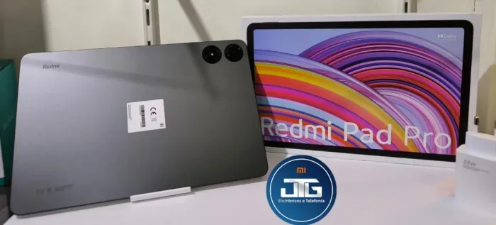 Redmi Pad Pro Wi-Fi - 8GB Ram 256GB Armazenamento Interno