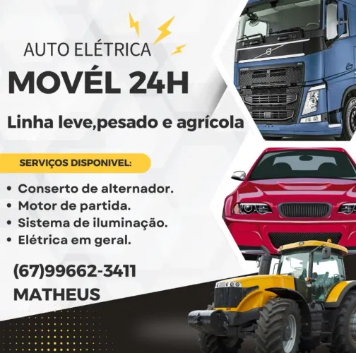 Auto elétrica móvel