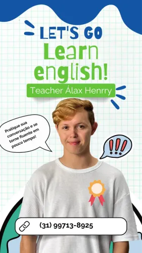 Aulas de Inglês conversação 