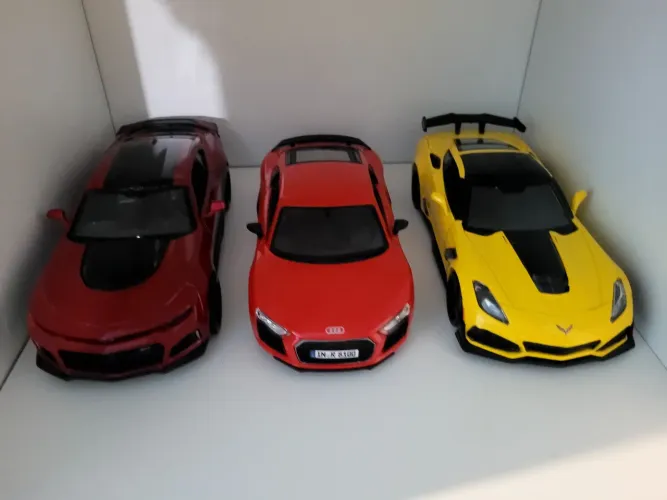 Coleção de Miniaturas de Carros Esportivos