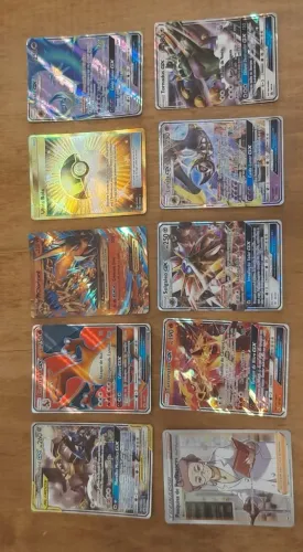  Cartas Pokémon GX e Ultra Raras