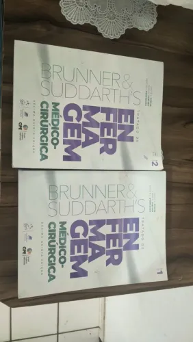 Livros Brunner & Suddarth's - Enfermagem - 10ª Edição