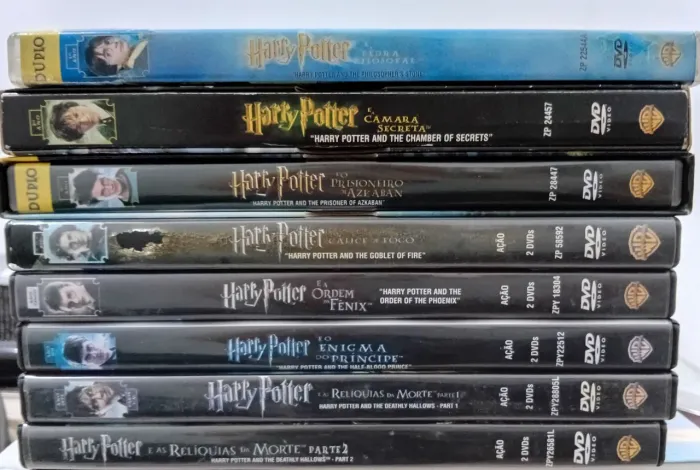 Coleção Harry Potter - DVDs