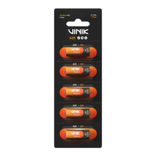 Bateria Alcalina A23 12V C/5 unidades