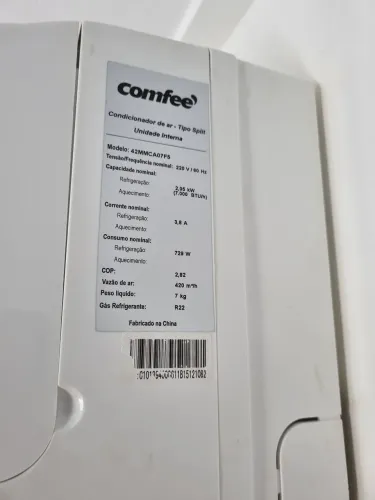 Ar Condicionado Split Comfee 7.000 BTUs Frio/Quente
