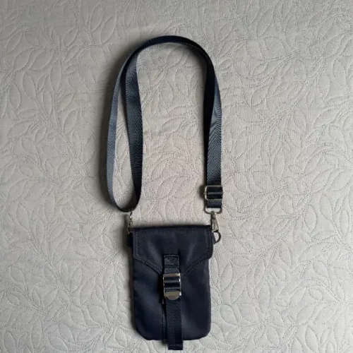 Bolsa Shoulder Bag Azul Marinho