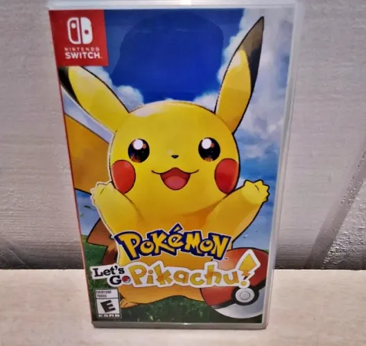 Jogo Pokémon Let's Go Pikachu Nintendo Switch Cartucho Americano