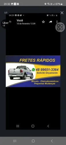 Frete Lagoa 