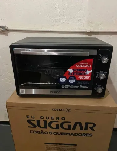 Forno Elétrico Suggar 66 Litros - Novo!