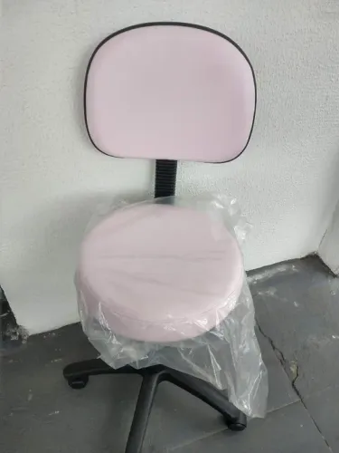 Cadeira giratória Mocho para Maca Estética 