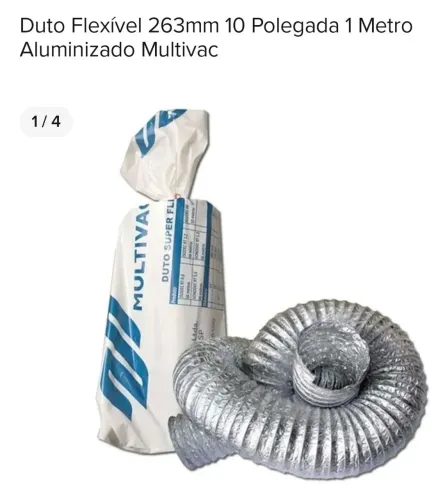 Duto flexível multivac 