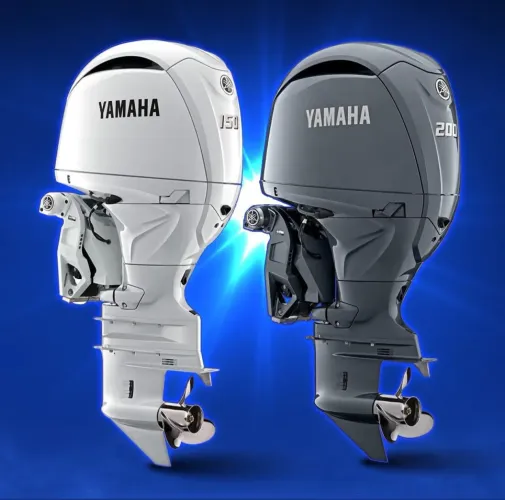 Yamaha 4 Tempos 150HP e 200HP  Motor de Popa