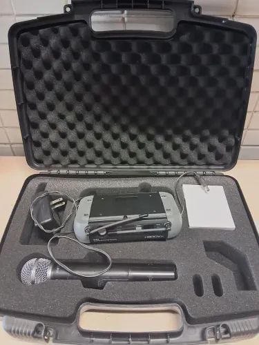 Microfone sem fio ( Não dá conexão)
