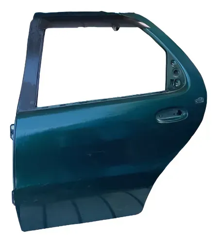 Porta Traseira Esquerda Fiat Grand Siena 1.0 2000 Verde
