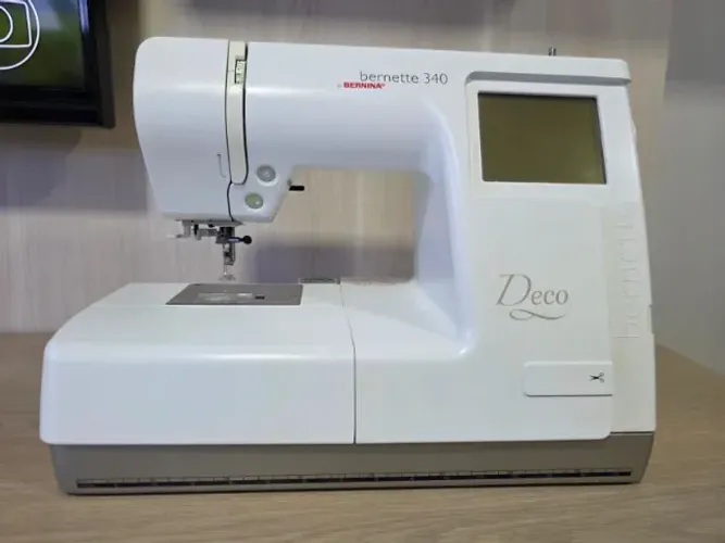 maquina bordar - bordadeira eletronica Deco Bernette 340