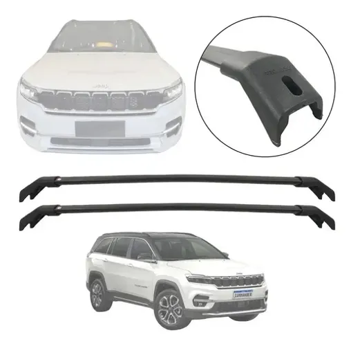 Rack Travessa de teto Jeep Compass e Commander