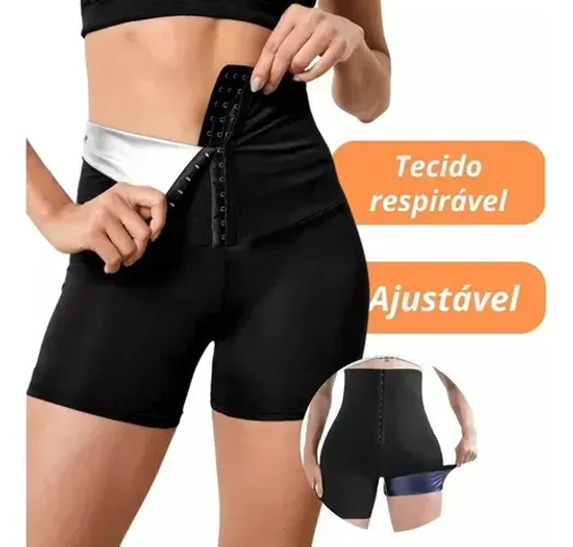 Shorts Modelador Perder Peso Emagrecer Queima Gordura Secar