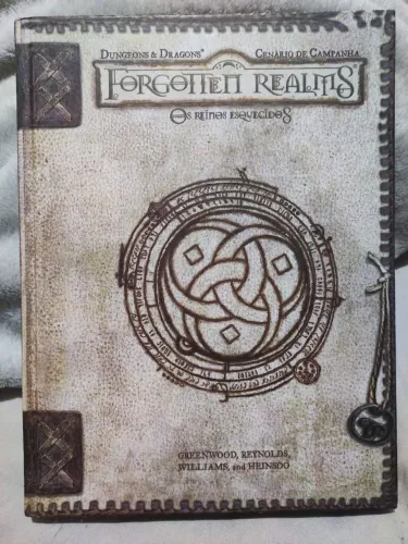 Livro RPG Forgotten Realms - Os Reinos Esquecidos D&D