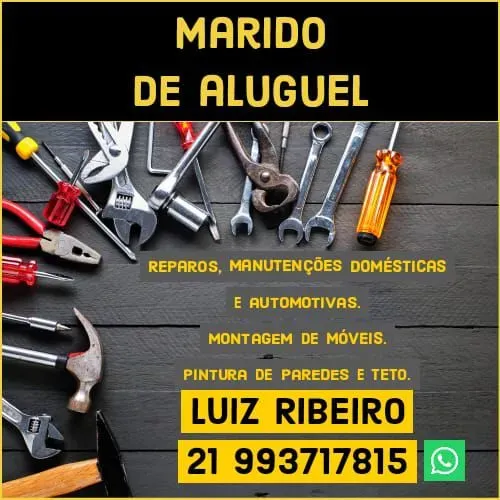 Marido de aluguel. Manutenções e serviços para sua casa ou carro.
