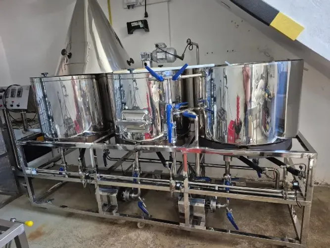 Cozinha Cervejeira 250L Bibloco a gás