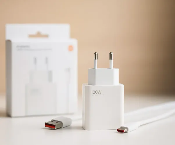 ? Carregador Original Xiaomi 120W (Type-A) - Super Rápido e Potente! ?