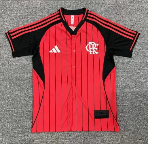 Camisa Flamengo Adidas Baseball - Estilo e Conforto!