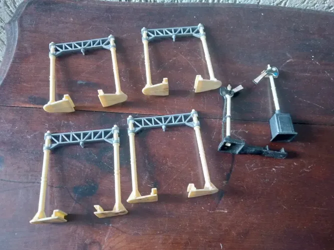 Miniaturas de Sinalização Ferroviária ferrorama Antigas