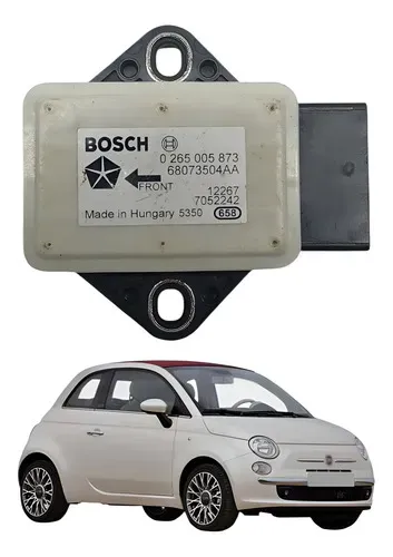 Modulo Sensor Estabilidade Fiat 500 2012 2017 0265005873 Preto