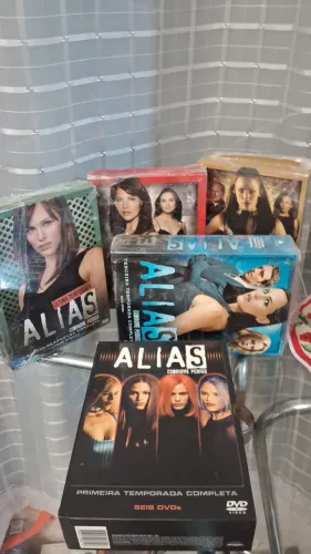 Aliás seriado dvd original temporadas 1 a 5