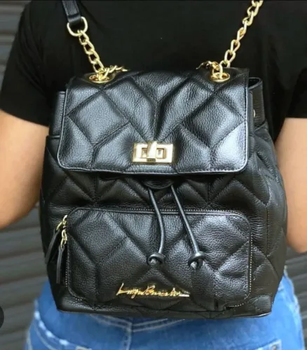 Bolsa de couro Luiza Barcelos